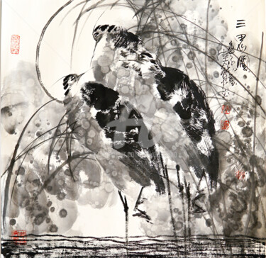 Three Herons 三思图 （No.1901202415)
