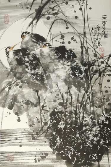 Three Herons 三思图 （No.1877202360)