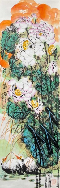 Beautiful rhythm in the lotus pond 荷韵 （No.1877202798)