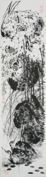 Lotus pond clear dew 荷塘清露 （No.1901202934)