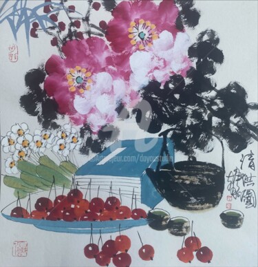 Tribute of quality tea 清供图 （No.1877202942)