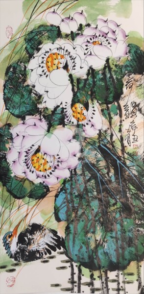 Beautiful rhythm in the lotus pond 荷韵 （No.1688202371)