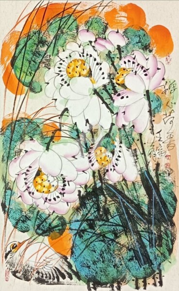 Fragrance of lotus and buddha sense 禅心荷香 （No.1690202333)