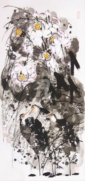 Three Herons 三思图 （No.1690202821)