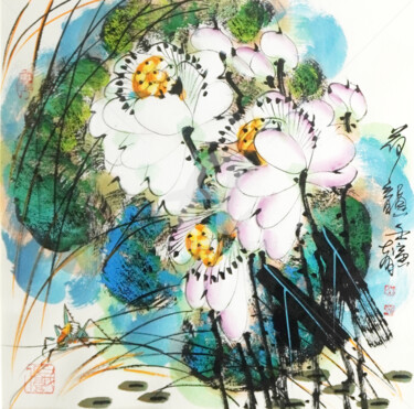 Beautiful rhythm in the lotus pond 荷韵 （No.F18BK24086)
